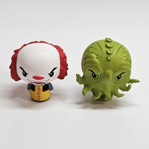 Funko Pint Size Heroes Horror Lot of Two Pennywise IT Clown & CTHULHU Blind Bag